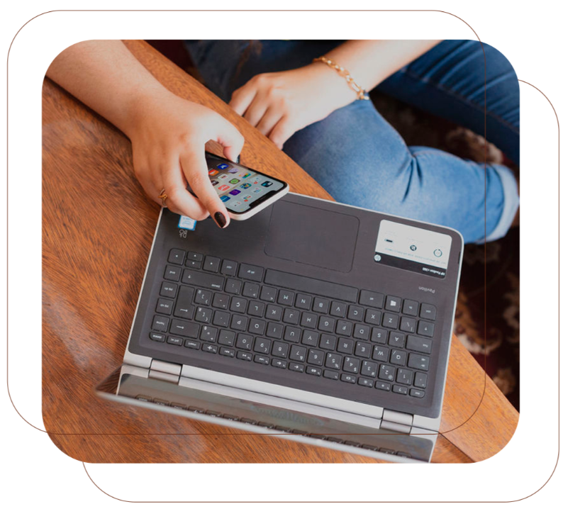 computador e celular